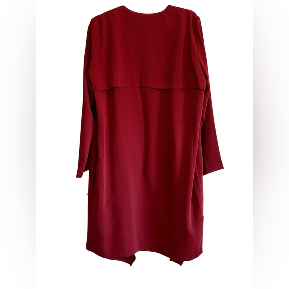 Nine West Burgundy Cardigan - Picture 2 of 10